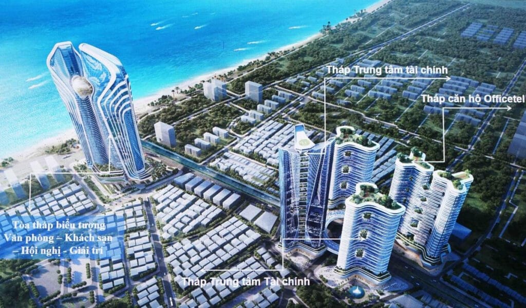 Trung tâm Tài chính Quốc tế của thành phố đáng sống nhất Việt Nam sẽ tọa lạc tại những khu ‘đất vàng’